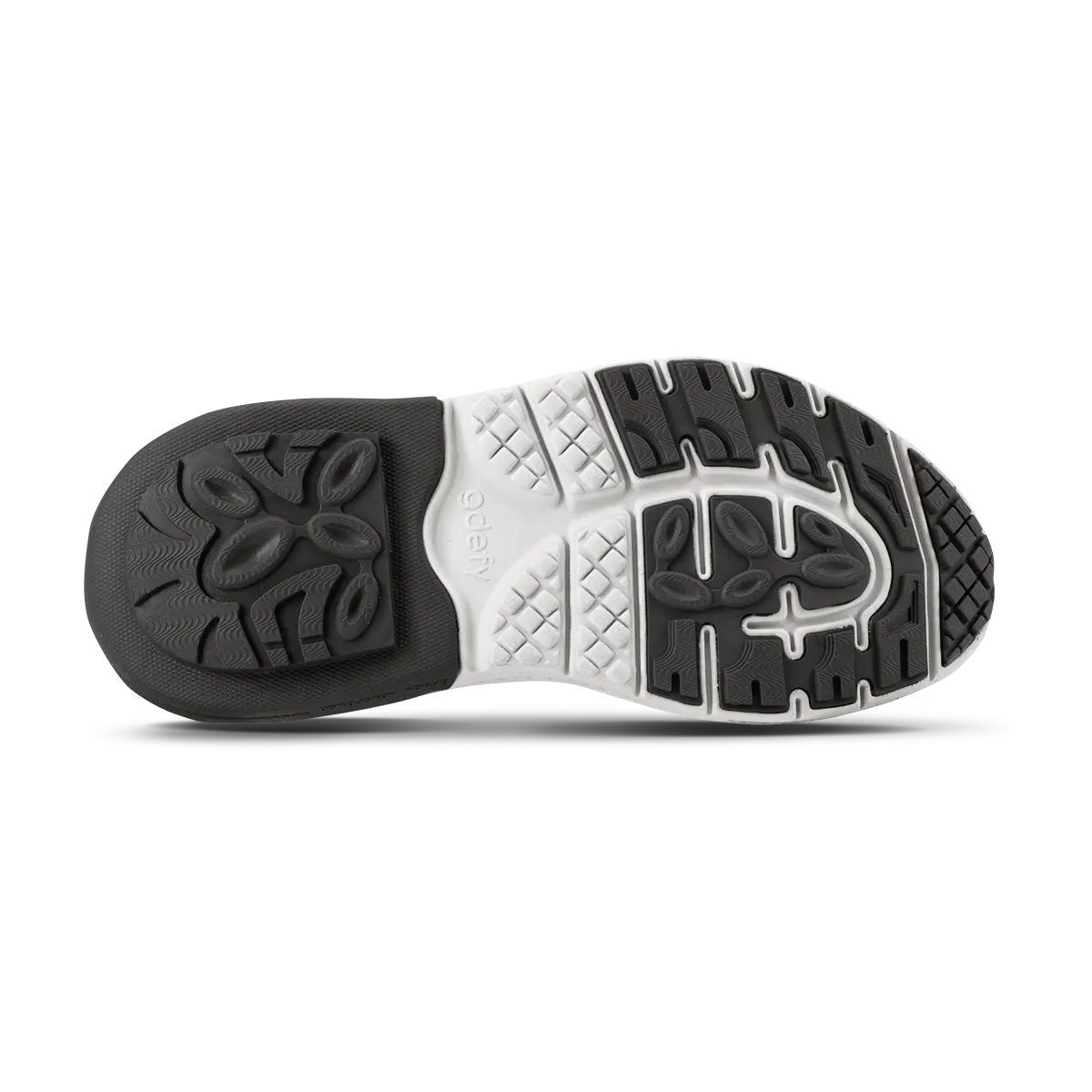 Sole view of the Mighty Walk sneaker featuring VersoShock® technology for enhanced comfort and support.