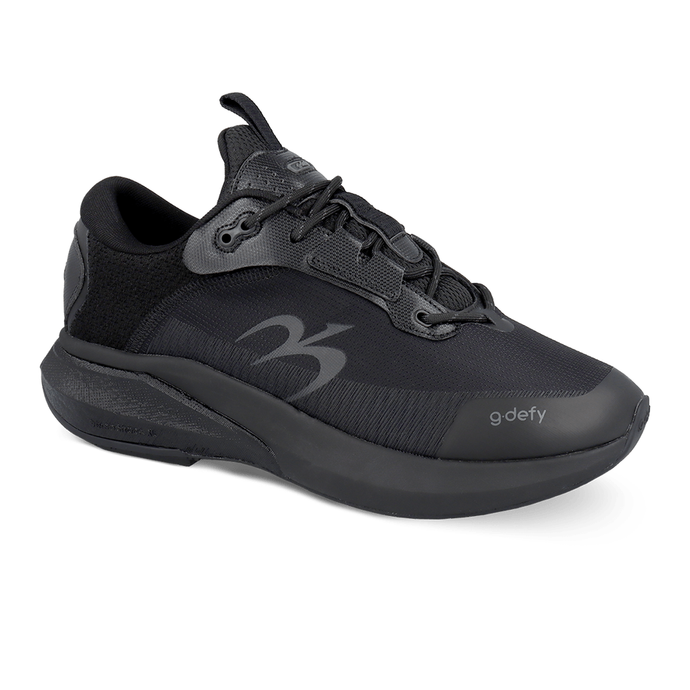 Gdefy Gravity Defyer Mens Super Walk Black Comfort Sneakers Size 12 Excellent Amazon.com | g-defy Mighty Walk Men main image 3