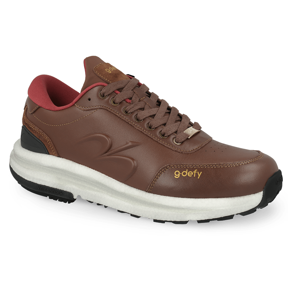 Buy Men's StarGlide Brown Comfort Walking Shoes – G-defy