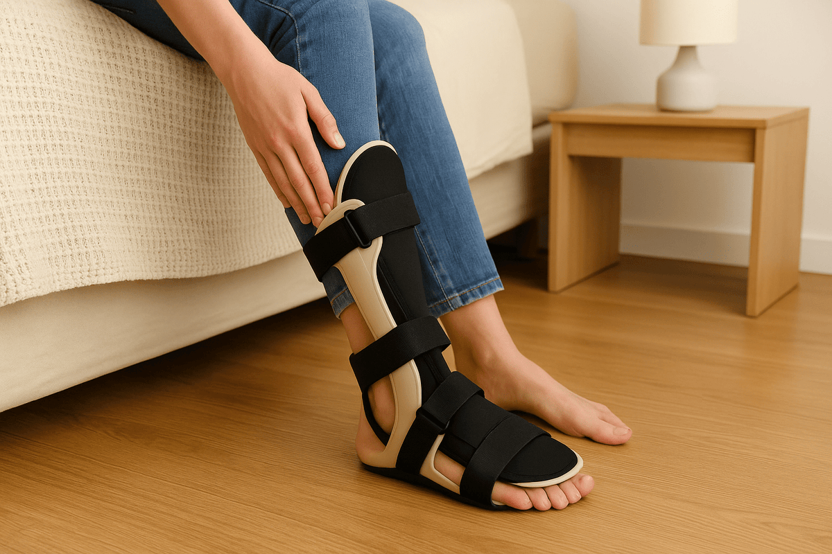Beneficios del uso de una férula nocturna para la fascitis plantar