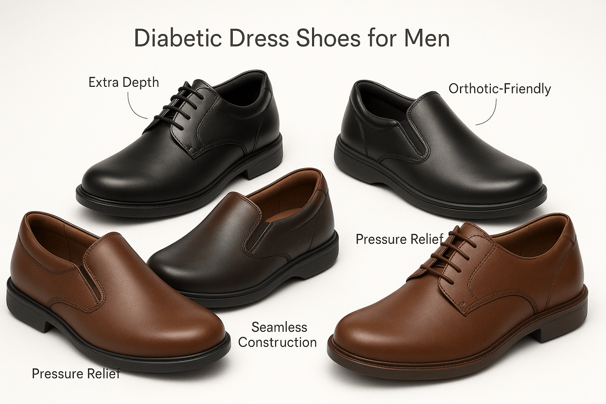 Choosing the Best Diabetic Dress Shoes for Men