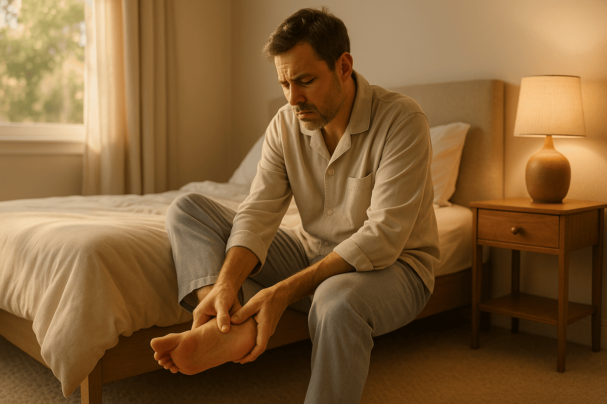 ¿Por qué me duelen los pies cuando me despierto?