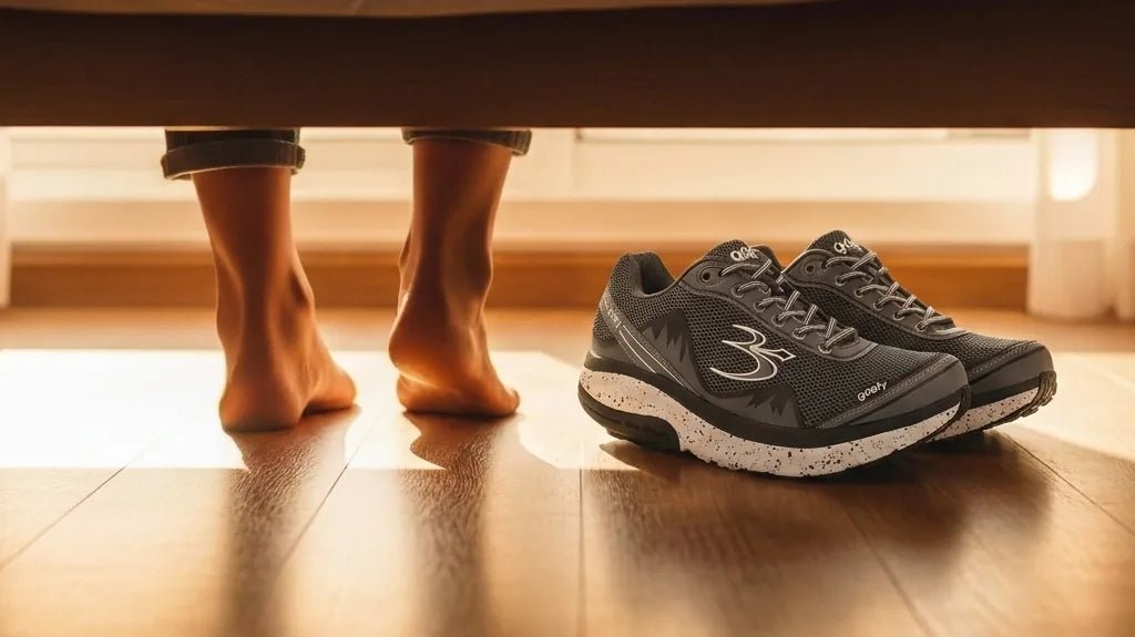 Why Morning Heel Pain Happens and How the Right Shoes Help