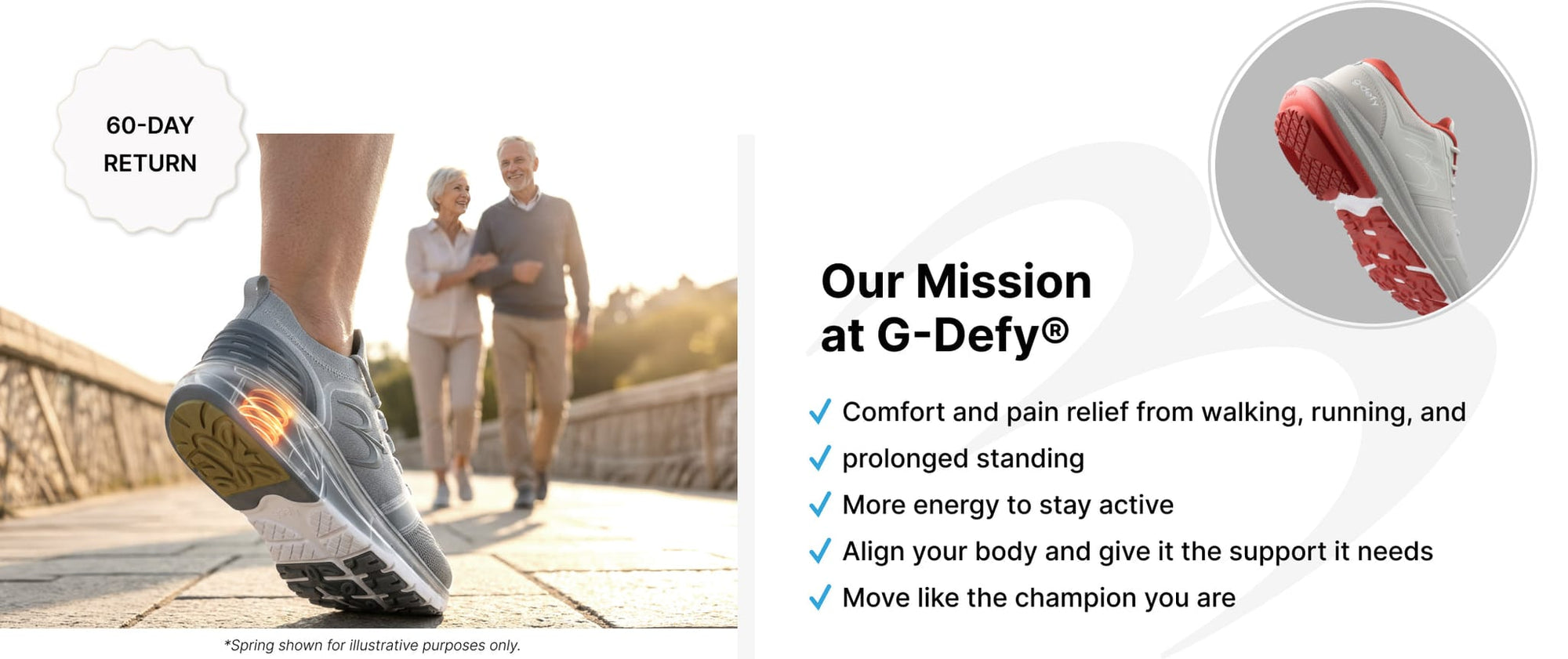 Our Mission at G-Defy — 60-Day Return