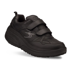 Women's G-Defy Black Iokia Quick-Strap Athletic | GravityDefyer.com