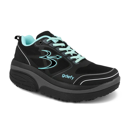 Womens-Ion-Black-Teal-Athletic-Shoes_3