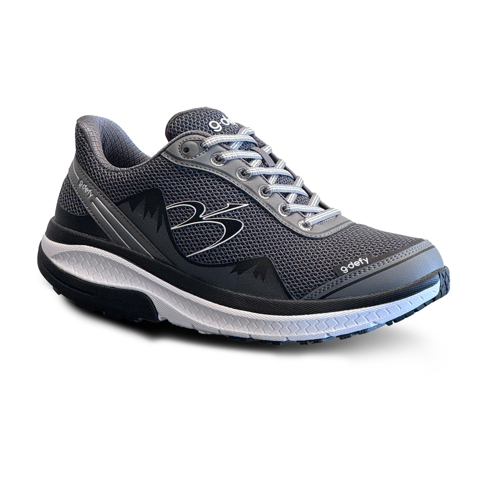 MightyWalk Gray Silver Slip On