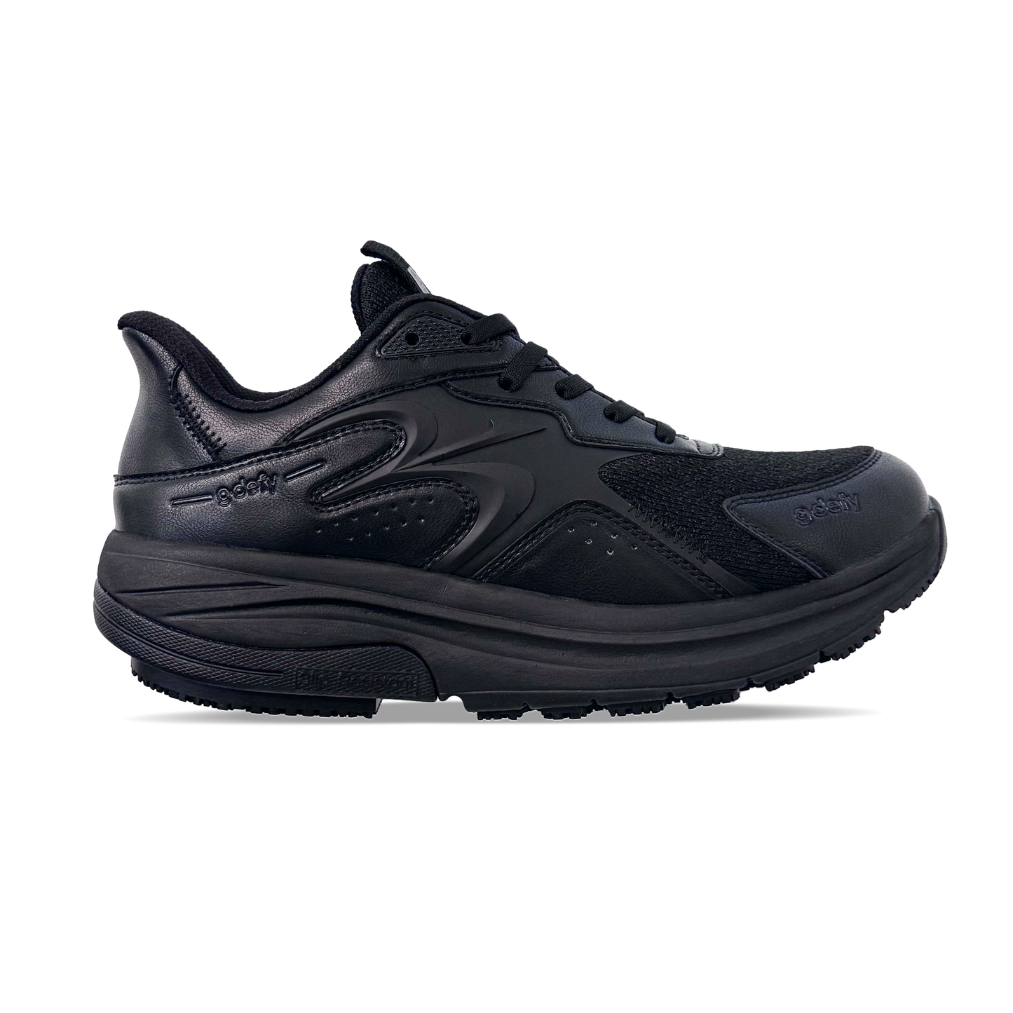 Men's Energiya Black Slip Resistant Slip On