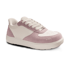 Women LumeWalk Pink Suede Slip On