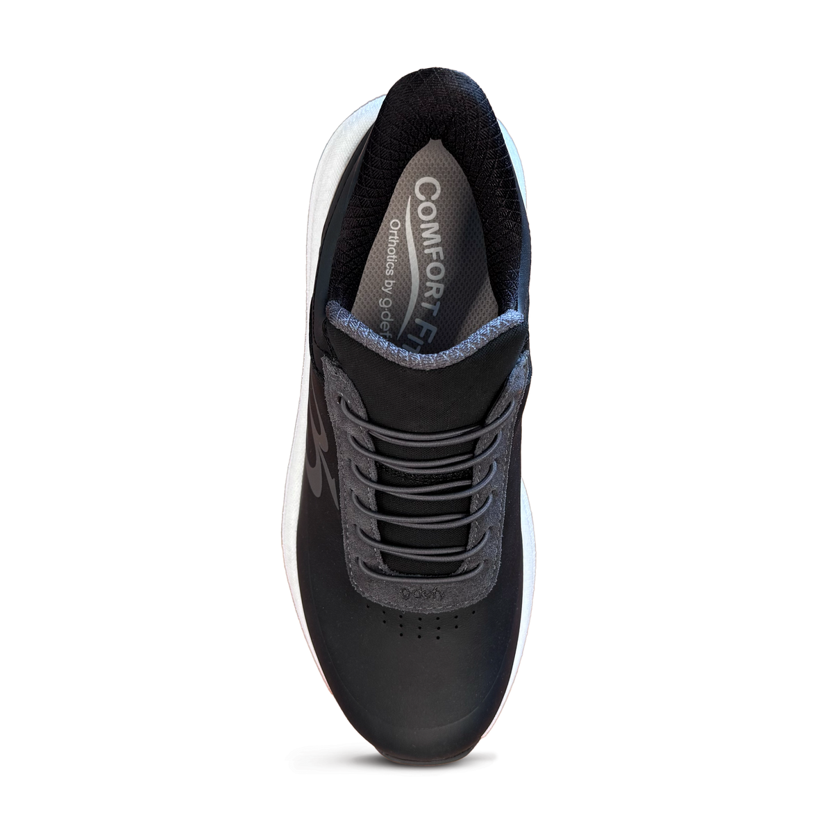 Women Black and White QuantumWalk Slip-In Zero Hands
