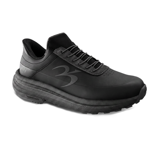 Men All Black QuantumWalk Slip-In Zero Hands