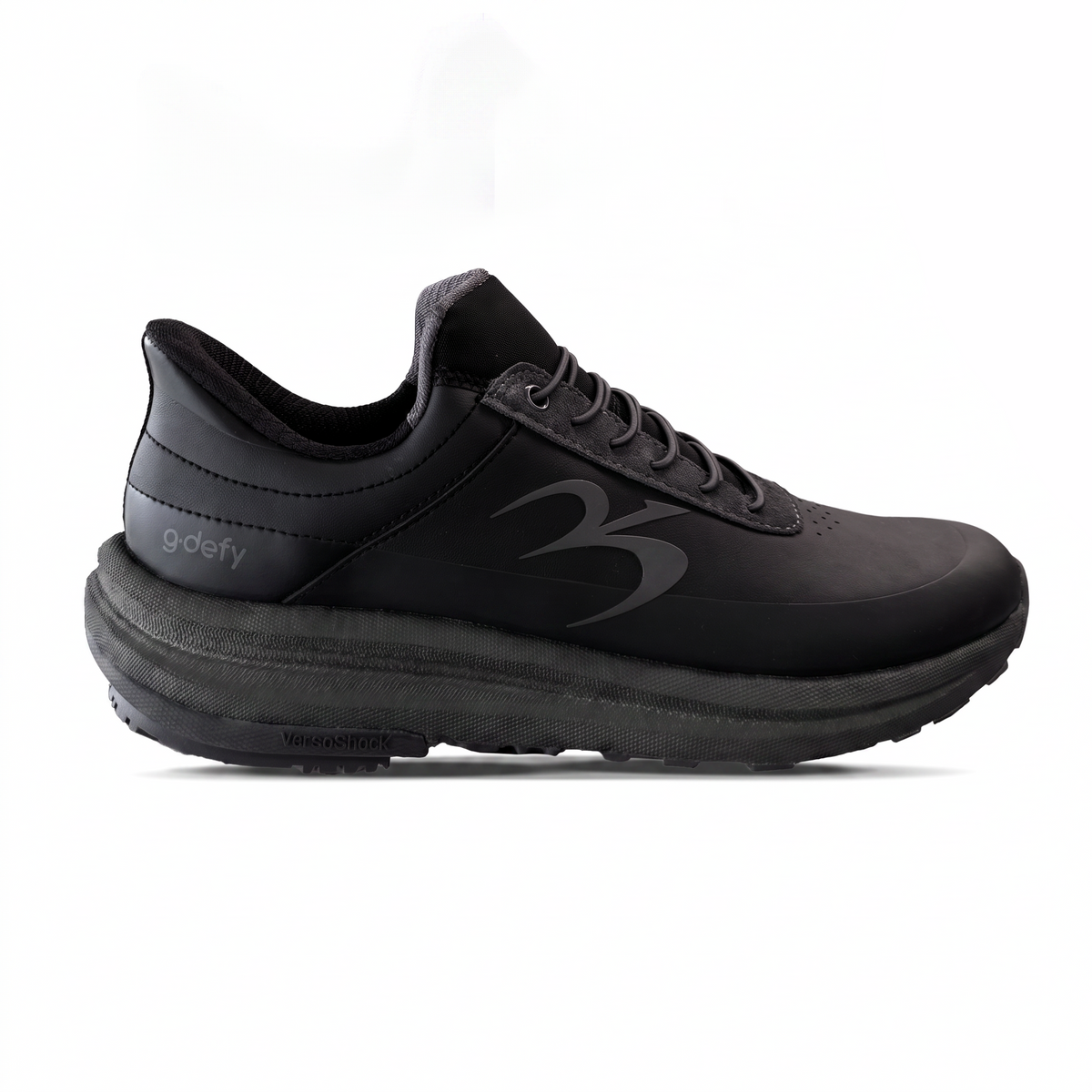 Men All Black QuantumWalk Slip-In Zero Hands