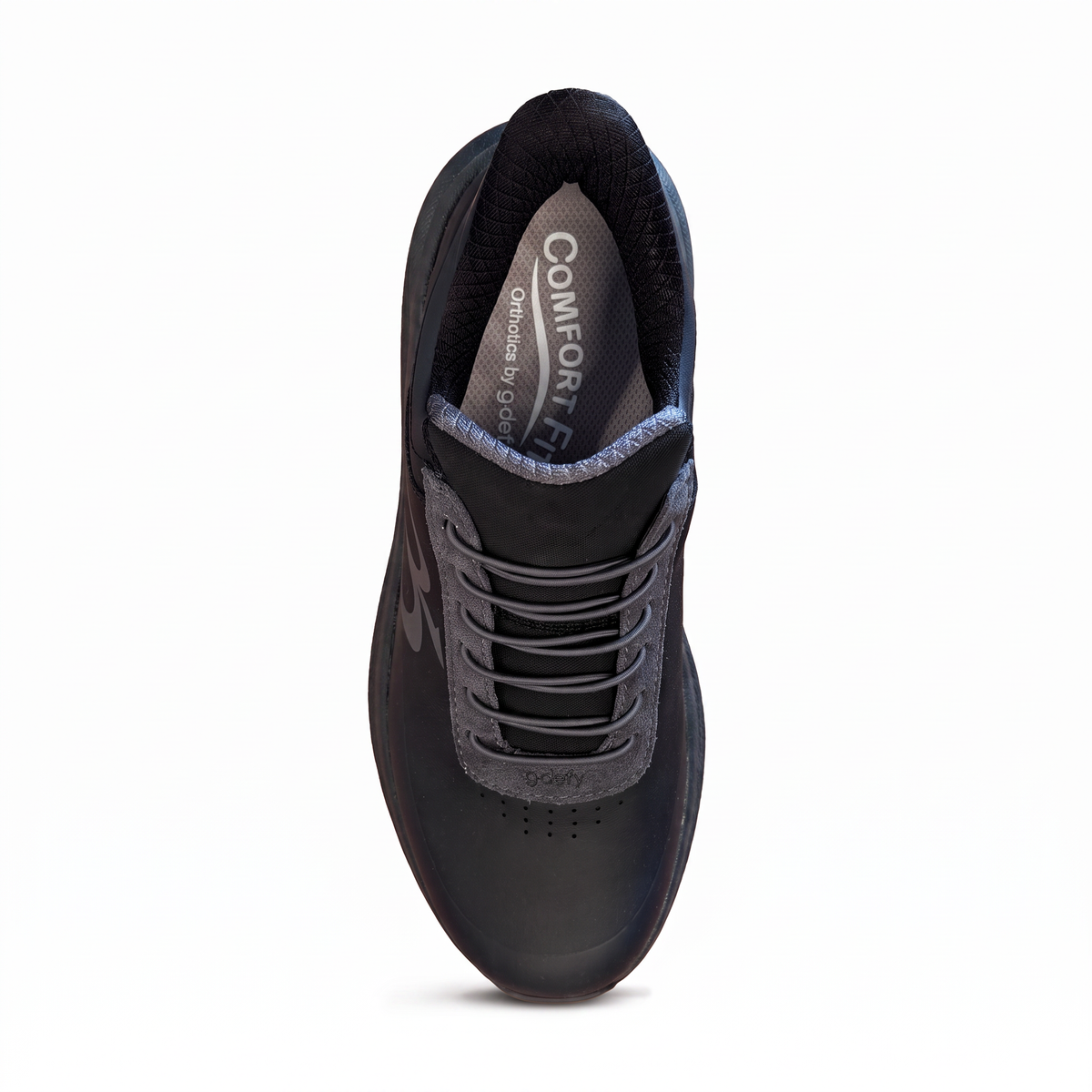 Men All Black QuantumWalk Slip-In Zero Hands