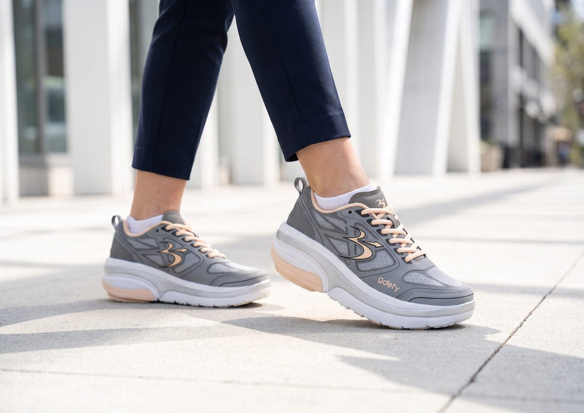 Women ION Gray/Peach lifestyle