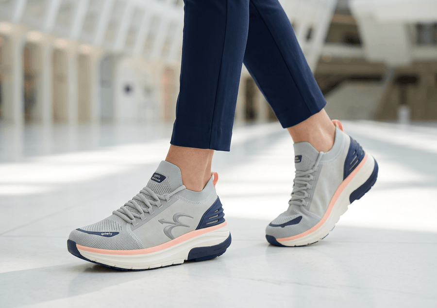 Women Mateem Women Gray/Pink lifestyle