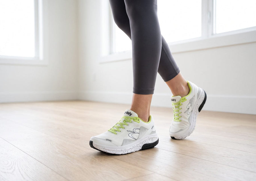 Women Mighty Walk White/Green lifestyle