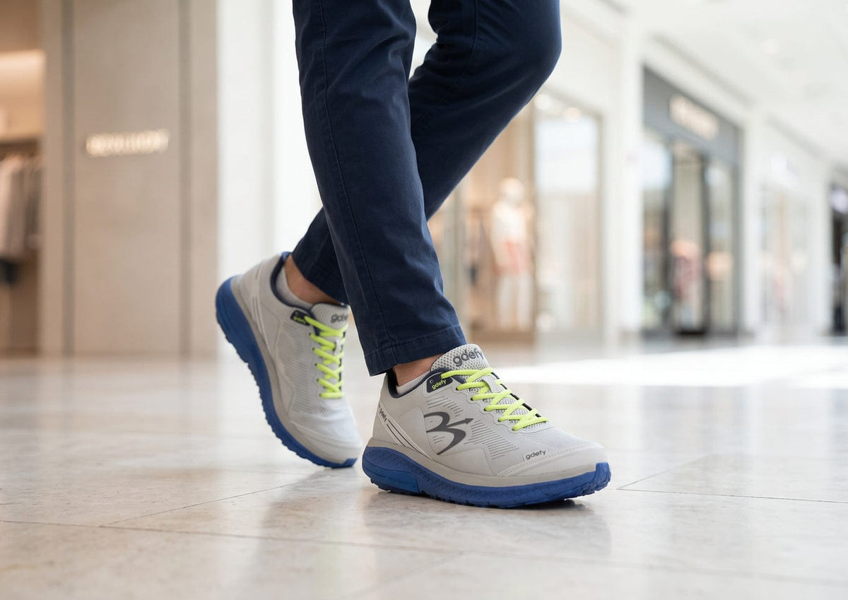 Men Mighty Walk Gray/Blue lifestyle