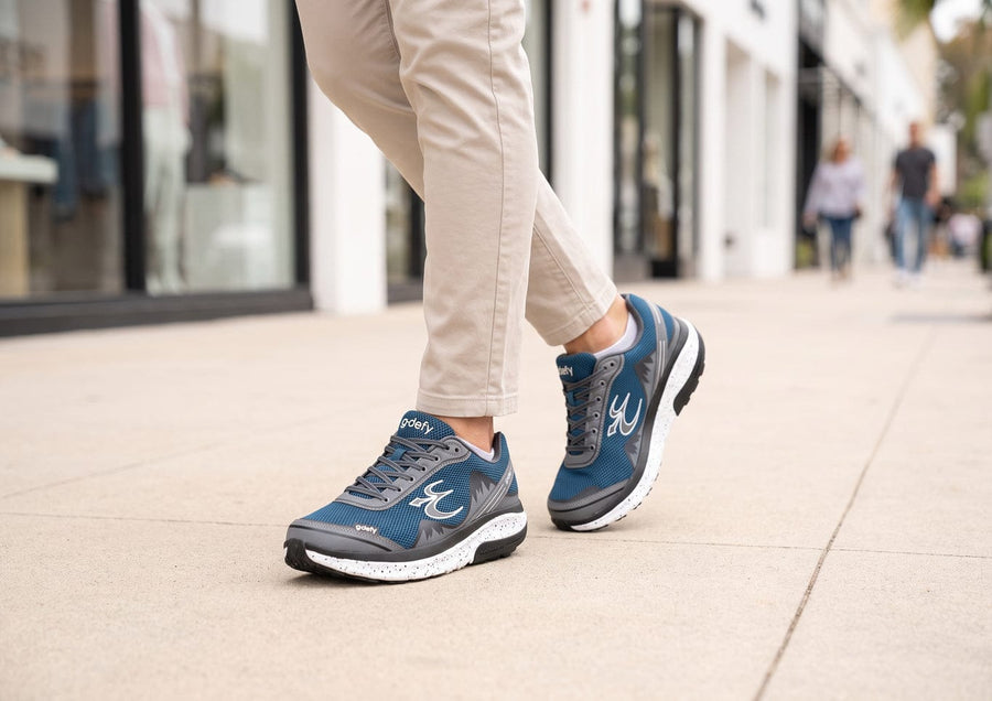 Men Mighty Walk Blue/Gray lifestyle