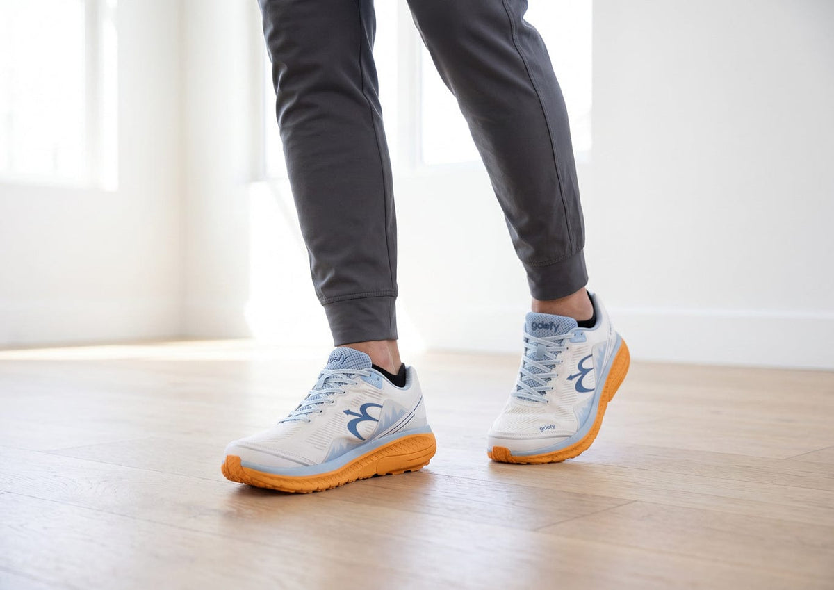 Men Mighty Walk Blue/Orange lifestyle