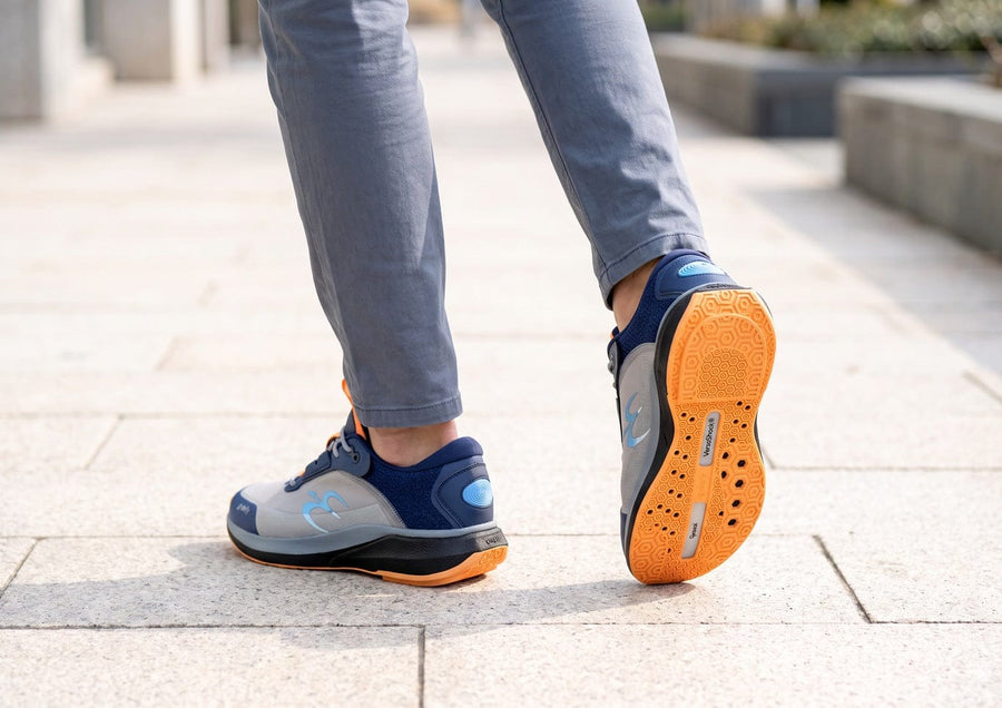 Men MightyGlide Blue/Gray lifestyle