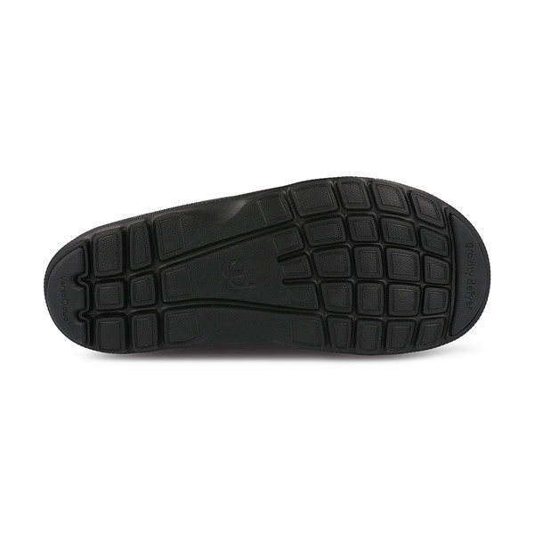 women's Cafe black sandals angle-5